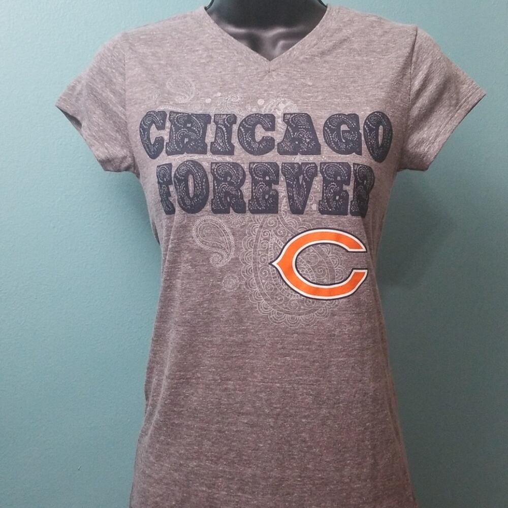 NFL teens Chicago Bears Forever Tshirt Small 3/5 NWT New